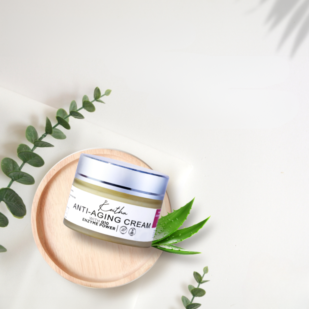 Keitha Anti Ageing Cream with Q10 Enzyme Power for Unisex (3)