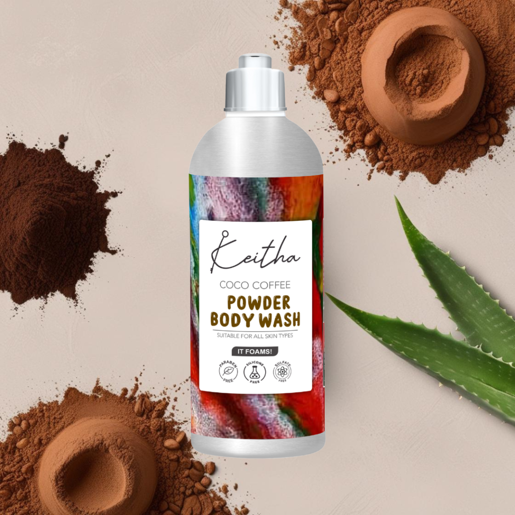 Keitha Coco Coffee Powder Body Wash for Unisex (4)