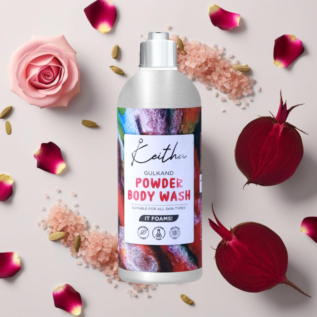 Keitha Gulkand Powder Body Wash for Unisex (4)