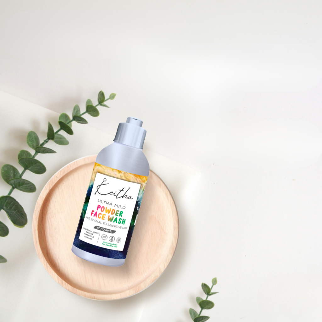 Keitha Ultra Mild Powder Face Wash for Unisex (3)