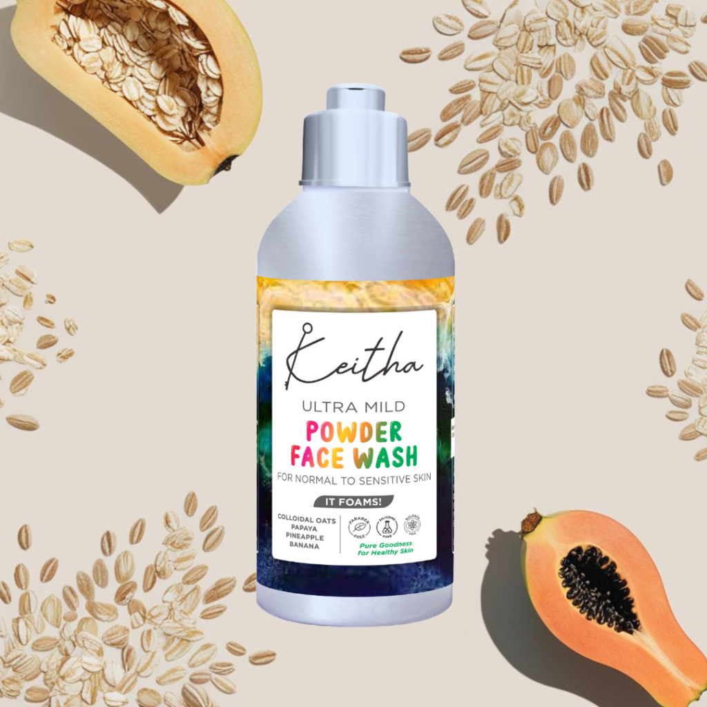 Keitha Ultra Mild Powder Face Wash for Unisex (4)