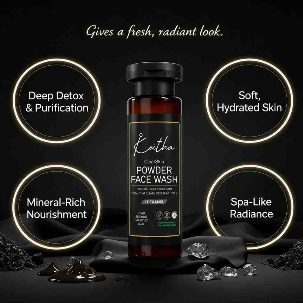 clearskin powder face wash