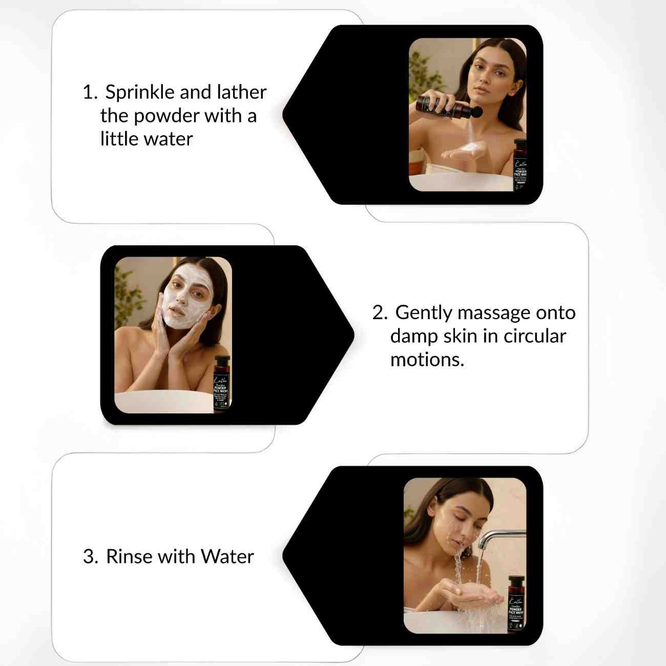 clearskin powder face wash