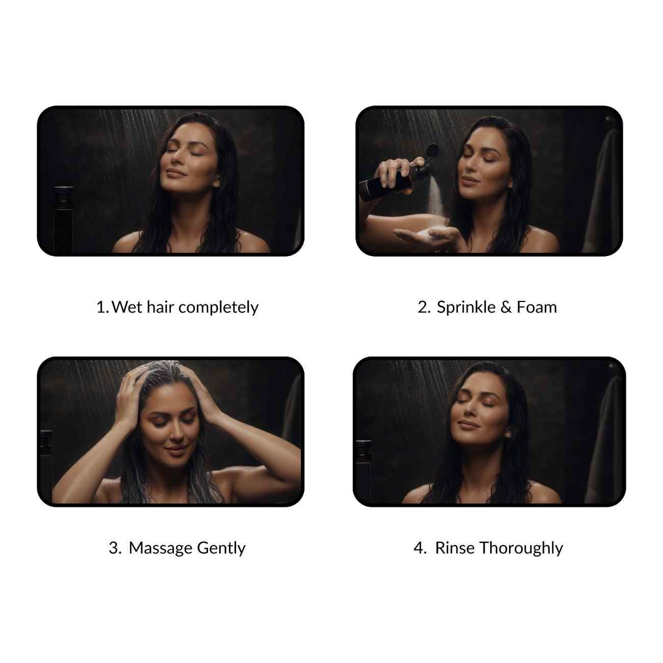 tender powder shampoo