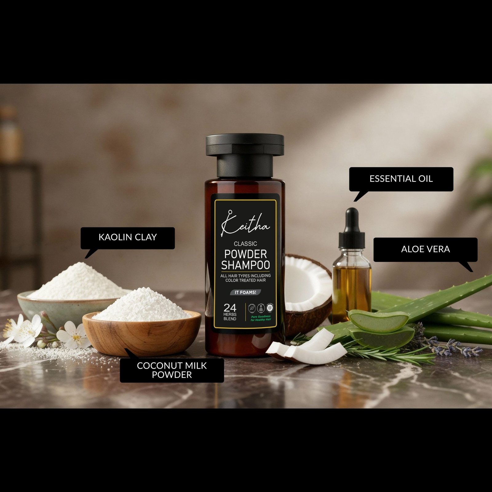 classic powder shampoo