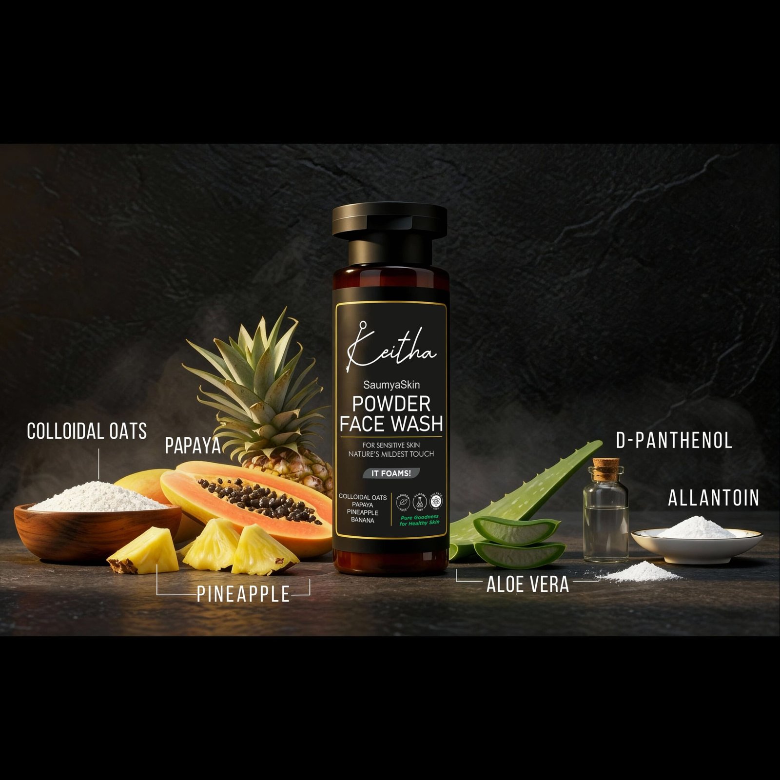 saumyaskin powder face wash